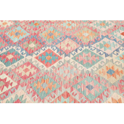 Tappeto Kilim Afghanistan 200x294 Rosa Corallo