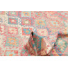 Tappeto Kilim Afghanistan 200x294 Rosa Corallo