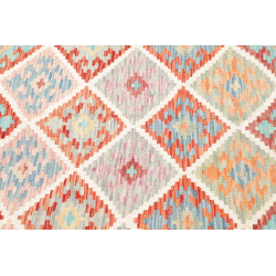 Rug Kilim Afghanistan 160x241 Light Blue Terrac