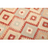 Rug Kilim Afghanistan 200x295 Cream Rust Orange