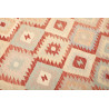 Rug Kilim Afghanistan 200x295 Cream Rust Orange
