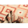 Rug Kilim Afghanistan 200x295 Cream Rust Orange