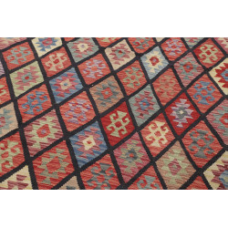Tappeto Kilim Afghanistan 316x493 Rosso Blu Bei