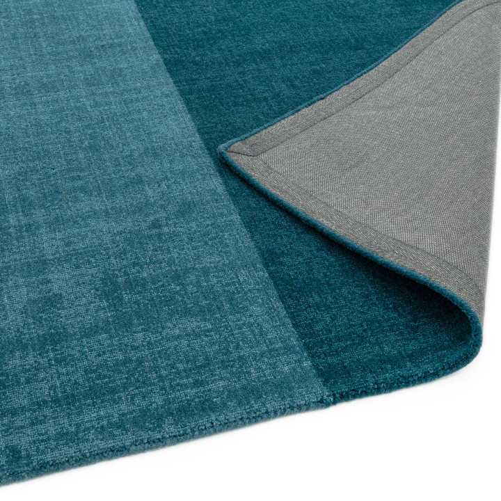 Tappeto Blox geometrico blu e grigio chiaro 160x