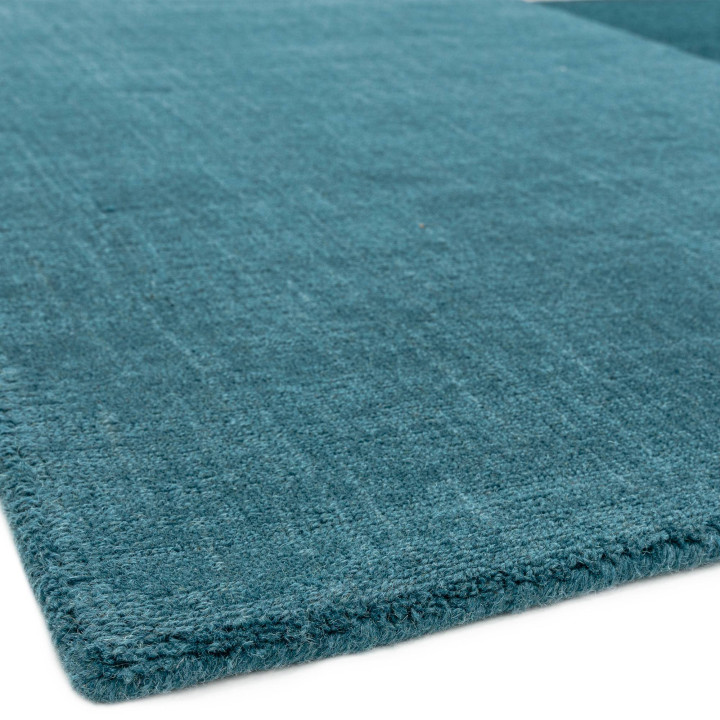 Tappeto Blox geometrico blu e grigio chiaro 160x