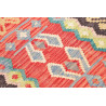 Rug Kilim Afghanistan 69x236 Charcoal Grey Cora