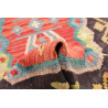 Rug Kilim Afghanistan 69x236 Charcoal Grey Cora