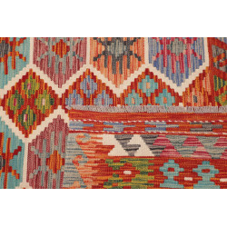 Rug Kilim Afghanistan 207x300 Red Terracotta Mu