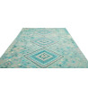 Rug Kilim Afghanistan 203x306 Turquoise Blue Aq
