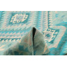 Rug Kilim Afghanistan 203x306 Turquoise Blue Aq