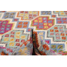 Tappeto Kilim Afghanistan 253x353 Blu Cielo Fuc