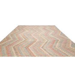 Tappeto Kilim Afghanistan 323x390 Verde Salvia