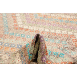 Tappeto Kilim Afghanistan 323x390 Verde Salvia