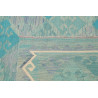Tappeto Kilim Afghanistan 305x399 Azzurro Acqua