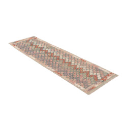 Rug Kilim Afghanistan 60x193 Cream Beige Muted
