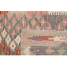 Rug Kilim Afghanistan 60x193 Cream Beige Muted