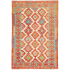Rug Kilim Afghanistan 123x184 Orange Red Beige