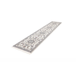 Hand Made Rug Nain Kashmar Persia 80x395 Cream