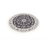 Hand Made Rug Nain Kashmar Persia 126x133 Dark