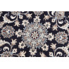 Hand Made Rug Nain Kashmar Persia 126x133 Dark