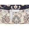 Hand Made Rug Nain Kashmar Persia 126x133 Dark