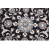 Hand Made Rug Nain Kashmar Persia 146x146 Dark
