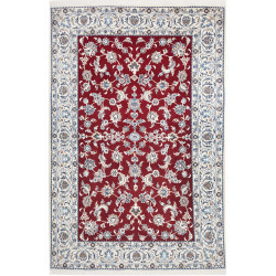 Hand Made Rug Nain Kashmar Persia 195x300 Burgu