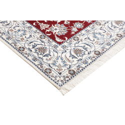 Hand Made Rug Nain Kashmar Persia 195x300 Burgu