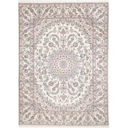 Hand Made Rug Nain Kashmar Persia 243x340 Cream