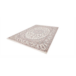 Hand Made Rug Nain Kashmar Persia 243x340 Cream