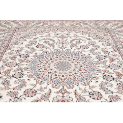 Hand Made Rug Nain Kashmar Persia 243x340 Cream