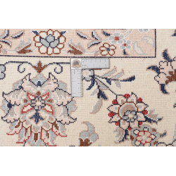 Hand Made Rug Nain Kashmar Persia 243x340 Cream
