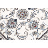 Hand Made Rug Nain Kashmar Persia 77x253 Cream