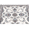 Hand Made Rug Nain Kashmar Persia 77x253 Cream