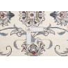 Hand Made Rug Nain Kashmar Persia 77x253 Cream