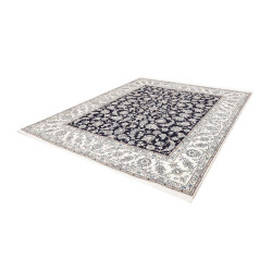 Hand Made Rug Nain Kashmar Persia 245x295 Navy