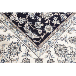 Hand Made Rug Nain Kashmar Persia 245x295 Navy