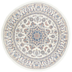 Hand Made Rug Nain Kashmar Persia 202x198 Ivory