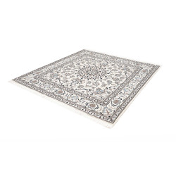 Hand Made Rug Nain Kashmar Persia 195x205 Cream