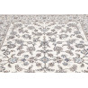 Hand Made Rug Nain Kashmar Persia 200x295 Cream