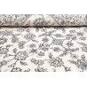 Hand Made Rug Nain Kashmar Persia 200x295 Cream
