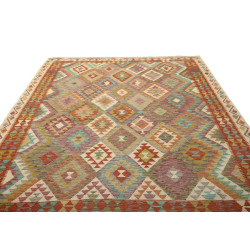 Kilim 204x290 Cm Kilim Afghanistan Hand-carded Wool Cotton