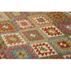 Kilim 204x290 Cm Kilim Afghanistan Hand-carded Wool Cotton