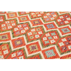 Kilim 206x305 Cm Kilim Afghanistan, Lana Cardata A Mano