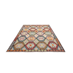 Rug Kilim Afghanistan 183x242 Dark Brown Charco