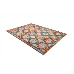 Rug Kilim Afghanistan 183x242 Dark Brown Charco