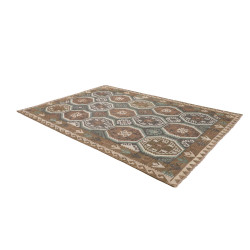 Rug Kilim Afghanistan 211x296 Brown Grey Beige