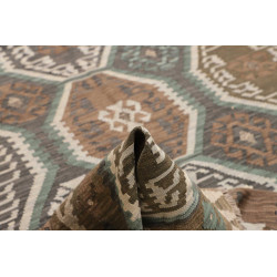 Rug Kilim Afghanistan 211x296 Brown Grey Beige
