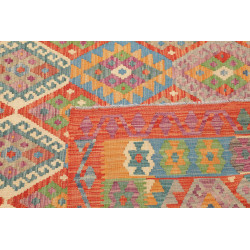 Tappeto Kilim Afghanistan 257x346 Arancione Ros