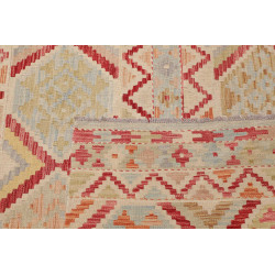Tappeto Kilim Afghanistan 306x402 Crema Rosso C